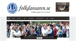 Desktop Screenshot of folkdansaren.se